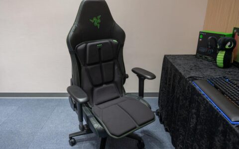 营造沉浸体感，Razer推Freyja触觉椅垫与Kraken V4 Pro耳麦套组