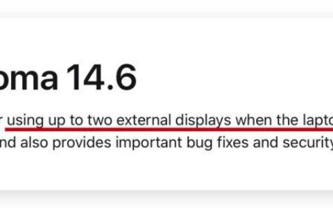 macOS Sonoma 14.6 更新亮点！ M3 MacBook Pro 终于支持阖盖外接双屏幕