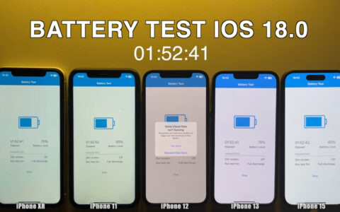 想知道哪一个机型升级 iOS18 省电最多吗 ？ 更新续航力
