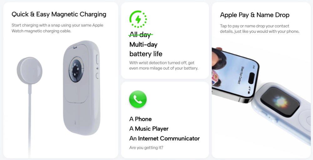 把 Apple Watch 变身 iPod（还能用滚轮触控！ ）的神奇配件 tinyPod 来了 - 掘金咖
