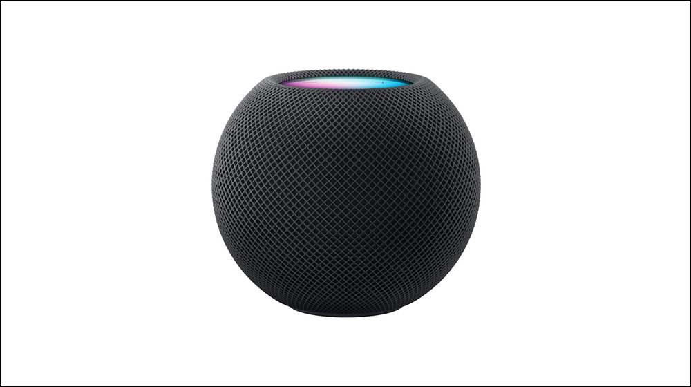 Apple 推出全新「午夜色」 HomePod mini ，以取代原本的「太空灰色」