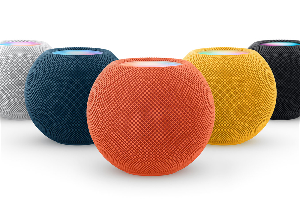 Apple 推出全新「午夜色」 HomePod mini ，以取代原本的「太空灰色」