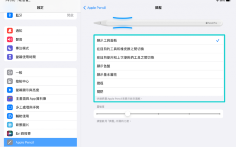 只有 Apple Pencil Pro 做得到？ 双指按压、无限取消、触觉回馈、寻找、侧转 五个新功能一次告诉你