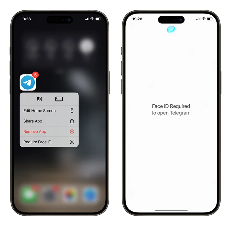 iOS 18 让 iPhone App 能够单独上锁、隐藏,通过 Face ID 才能解锁