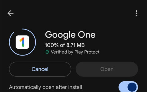 Google Play 商店现在可以自动开启新安装的应用程序