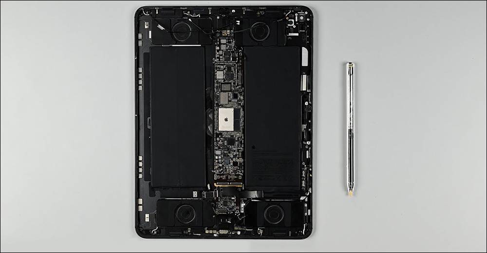M4 iPad Pro 拆解，揭示内部铜制苹果Logo 帮助散热（同场加映：Apple Pencil Pro 拆解） - 