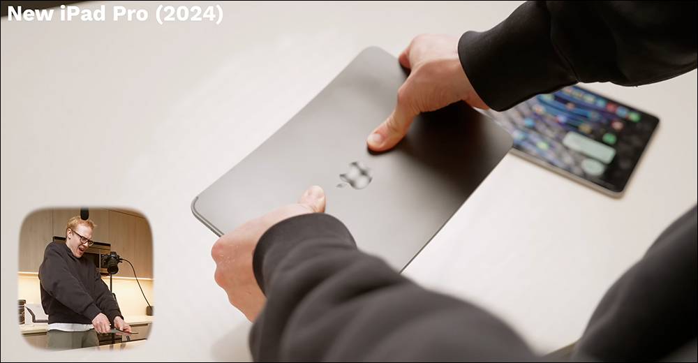 全新 M4 iPad Pro 在暴力测试视频，史上最薄苹果设备，抗弯曲能力表现比前一代更好！ （但还是不建议去折它 - MobGo玩吧