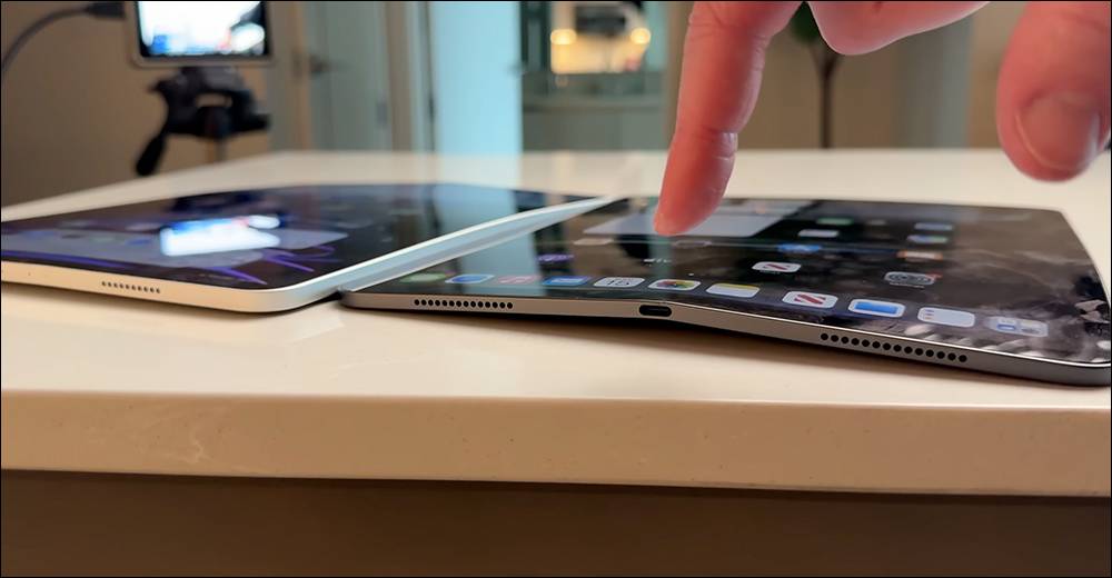 全新 M4 iPad Pro 在暴力测试视频，史上最薄苹果设备，抗弯曲能力表现比前一代更好！ （但还是不建议去折它 - MobGo玩吧