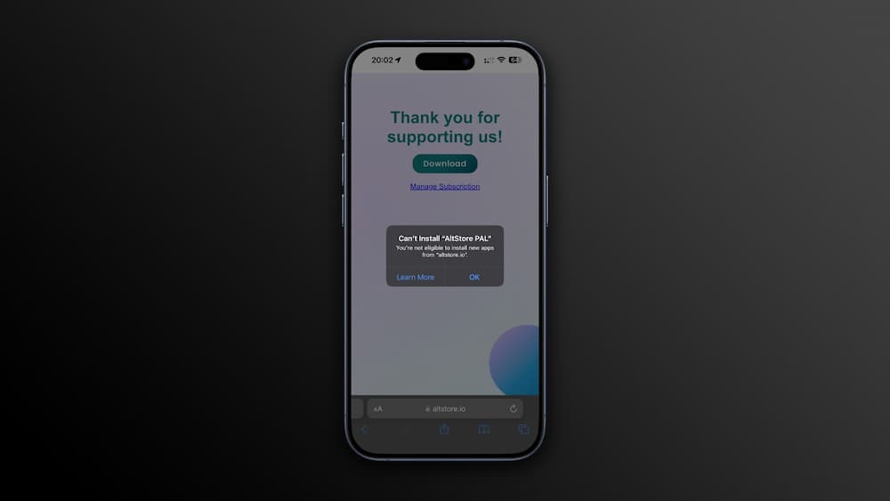 iPhone 如何安装 AltStore PAL 第三方商店