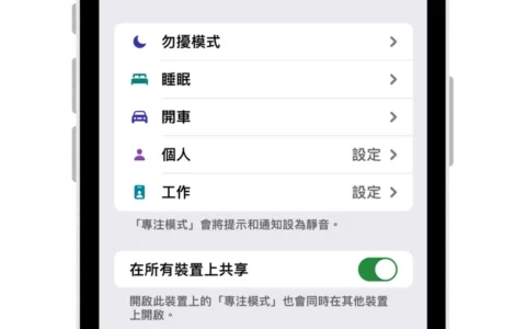 iPhone 如何设定在勿扰模式下，也可显示特定联络人来电通知？