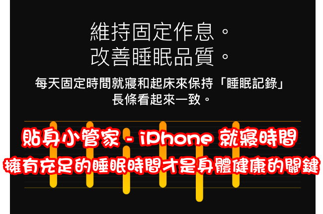 贴身小管家 – iPhone 就寝时间，叫你上床睡觉