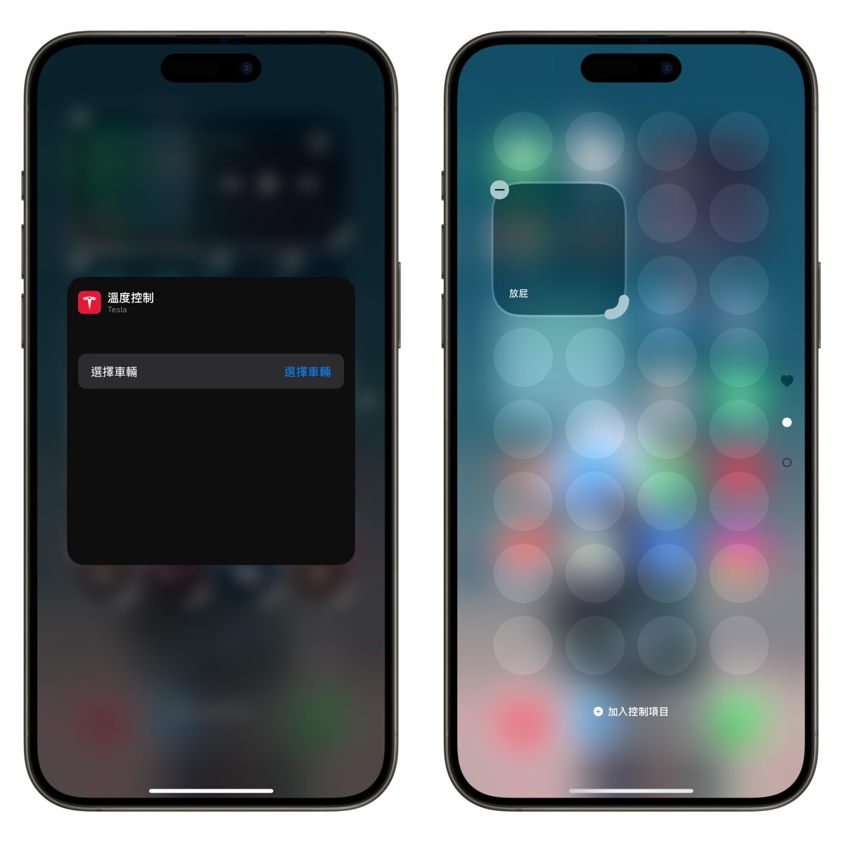 特斯拉特斯拉特斯拉 App iOS iPhone iOS 18 控制中心 锁定画面