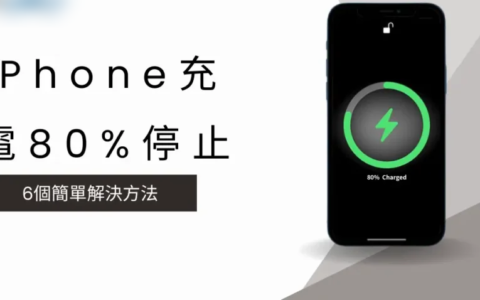 iPhone充电80%停止？ 6个简单的解决方法