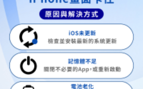 iPhone画面卡住原因有哪些？ 必看3个原因与处理方式