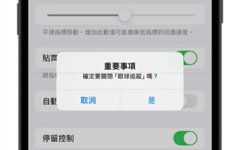 iOS 18眼球追踪功能教学：眼动追踪让你用眼睛控制iPhone、iPad