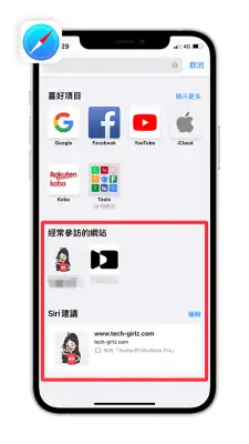 iPhone 如何关闭 Safari「Siri 建议」及「经常参访网站」 第2张