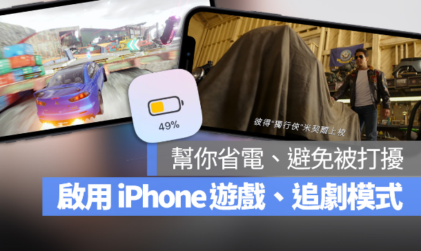 一键开启iPhone 游戏、追剧模式!帮你更融入游戏中还可以省电 第1张 一键开启iPhone 游戏、追剧模式!帮你更融入游戏中还可以省电 第1张