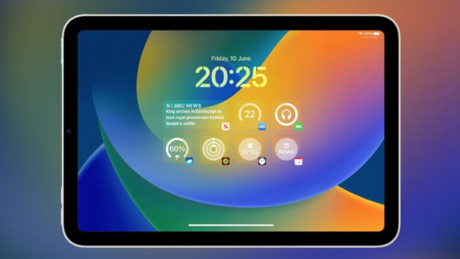 iPadOS 17锁定画面将增加6项特色，与iPhone 一样可以客制化 第1张