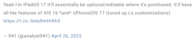iPadOS 17锁定画面将增加6项特色，与iPhone 一样可以客制化 第2张