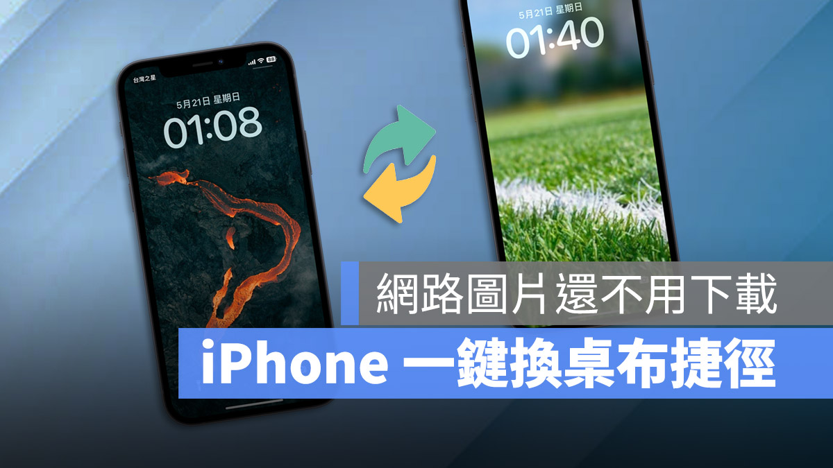 iPhone 免下载照片就能一键换壁纸捷径脚本，适用 iOS 16 或更新版本 第1张