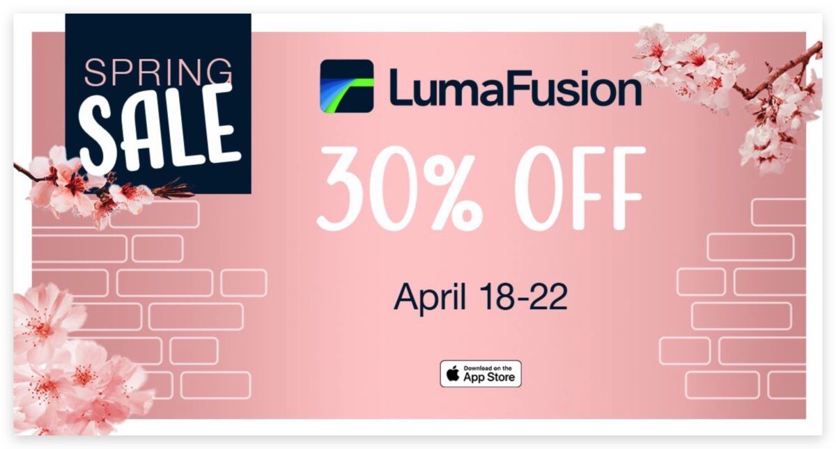 LumaFusion 加入专业多机剪接功能,还可以帮你自动对同步 第2张 LumaFusion 加入专业多机剪接功能,还可以帮你自动对同步 第2张