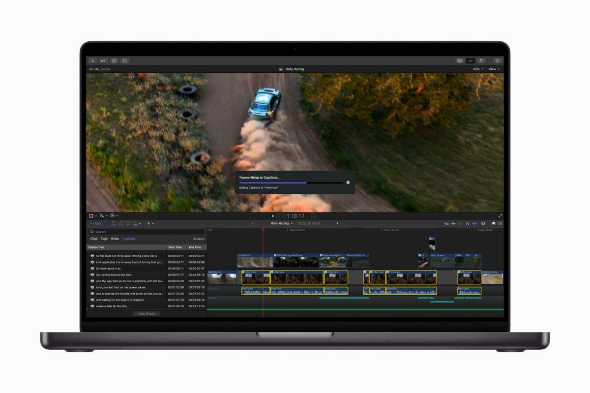 Final Cut Pro 11 正式推出! 加入多项 AI 辅助工具、支持剪辑空间视频 第2张 Final Cut Pro 11 正式推出! 加入多项 AI 辅助工具、支持剪辑空间视频 第2张