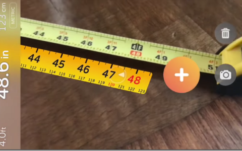AR Measure 取代捲尺　苹果新功能ARKit让AR更方便实用化