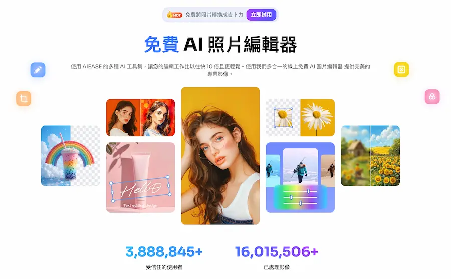 AIEASE一站式AI图片生成与视频生成工具