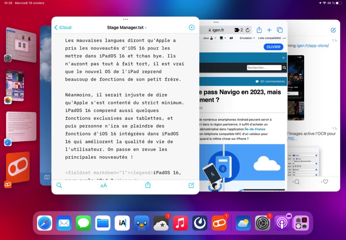 iOS iOS 19 iPhone 多工处理 幕前调度