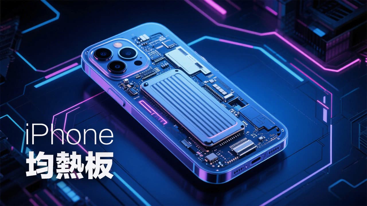 iPhone 17 Pro均热板散热实照外泄！ VC混合设计和特色全解析