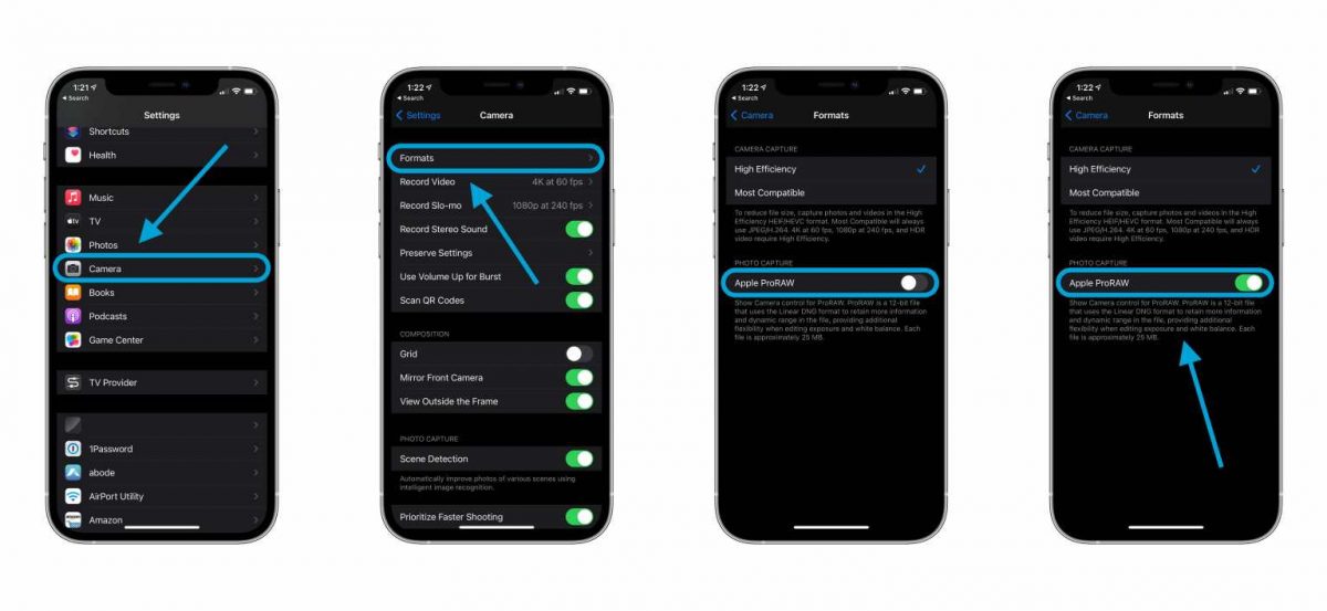 iPhone 上的 ProRAW 是什么功能？如何开启？怎么使用？让你更完美的照片 第4张